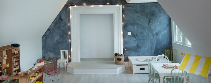 Lakeside Living - Attic Playroom