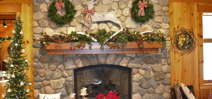 Lakeside Living Design Mantle