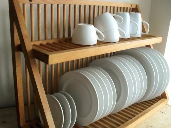 Mounted Dish Racks