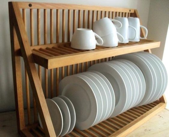 Mounted Dish Racks