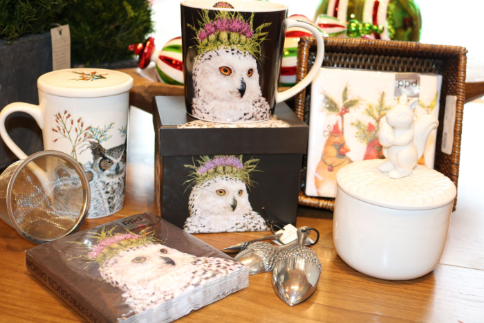 lakeside living design christmas gifts servingware owls northwoods wi