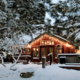 Lakeside-Living_Manitowish-Waters-WI_How-to-Show-Your-Loved-Ones-You-Care-This-Holiday-Season_Cabin-in-the-Woods-with-Christmas-Lights