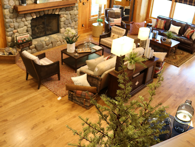 Lakeside-Living_Manitowish-Waters_Northwoods-WI_What-it-is-Really-Like-to-Work-with-an-Interior-Designer_Stone-Fireplace-in-Log-Cabin-with-Lake-Views